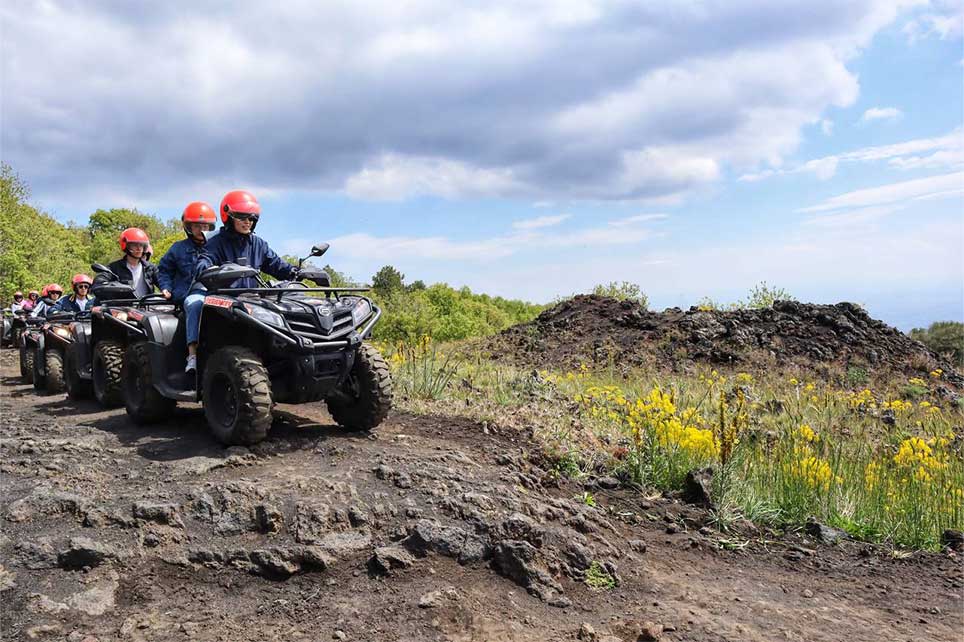 escursione in quad etna